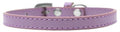 Mirage Pet Products509-1 LV-12 Omaha Plain Puppy Collar, Lavender